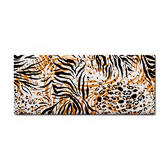 Tiger Pattern Background Hand Towel by danenraven