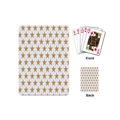 Stars-3 Playing Cards Single Design (mini) by nateshop