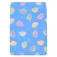 Seashell Clam Pattern Art Design Removable Flap Cover (l)