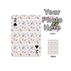 Easter Bunny Pattern Hare Playing Cards 54 Designs (mini)