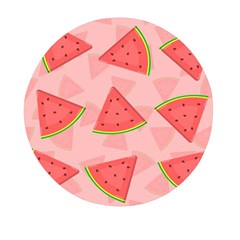 Background Watermelon Pattern Fruit Mini Round Pill Box (pack Of 3) by Wegoenart