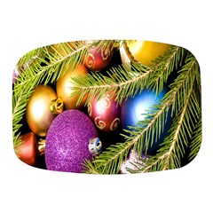 Background Of Christmas Decoration Mini Square Pill Box by artworkshop