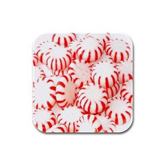 Candy Rubber Square Coaster (4 Pack) by artworkshop