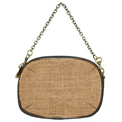 Burlap Texture Chain Purse (one Side) by nateshop