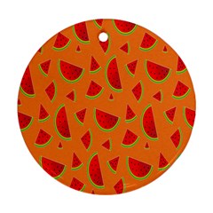 Fruit 2 Round Ornament (two Sides) by nateshop