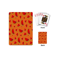 Fruit 2 Playing Cards Single Design (mini) by nateshop