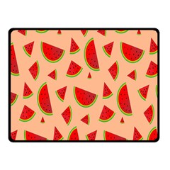 Fruit-water Melon Fleece Blanket (small) by nateshop