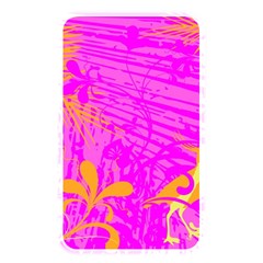 Spring Tropical Floral Palm Bird Pink Pattern Background Memory Card Reader (rectangular) by Wegoenart