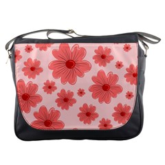 Flowers Messenger Bag by nateshop