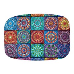 Mandala Art Mini Square Pill Box by nateshop