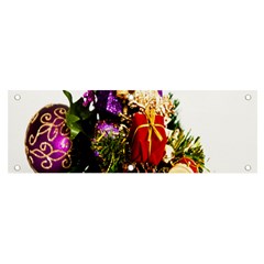 Christmas Decorations Banner And Sign 6  X 2  by artworkshop