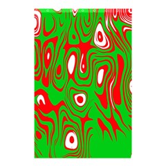 Red-green Shower Curtain 48  X 72  (small)  by nateshop