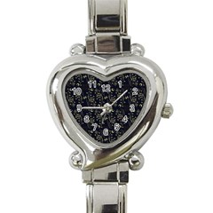 Seamless-pattern 1 Heart Italian Charm Watch by nateshop