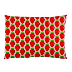 Strawberries Pillow Case (two Sides) by nateshop