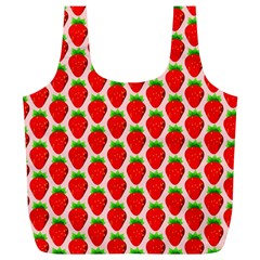 Strawberries Full Print Recycle Bag (xl) by nateshop