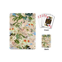 Tropical Fabric Textile Playing Cards Single Design (mini) by nateshop