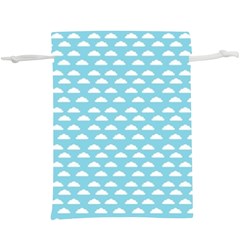 Little Clouds Blue   Lightweight Drawstring Pouch (xl) by ConteMonfrey