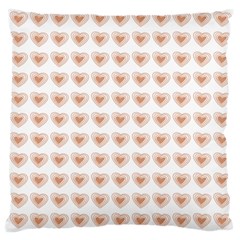 Sweet Hearts Large Cushion Case (two Sides) by ConteMonfrey