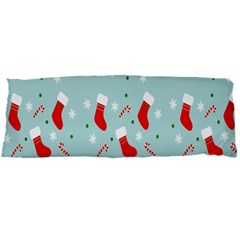 Christmas-pattern -christmas-stockings Body Pillow Case Dakimakura (two Sides) by nateshop