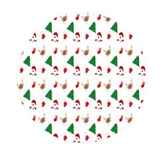 Christmas-santaclaus Mini Round Pill Box