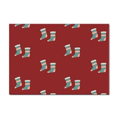 Christmas-stockings Sticker A4 (10 Pack) by nateshop
