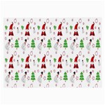 Santa-claus Large Glasses Cloth (2 Sides) Front