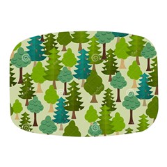 Seamless-forest-pattern-cartoon-tree Mini Square Pill Box by nateshop
