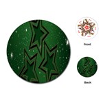 Starchristmas Playing Cards Single Design (Round) Front