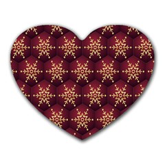 Background Pattern Icon Design Heart Mousepad