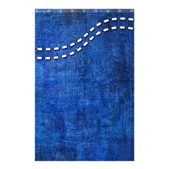 Background-jeans  Shower Curtain 48  X 72  (small)  by nateshop