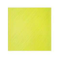 Background-texture-yellow Square Satin Scarf (30  X 30 )