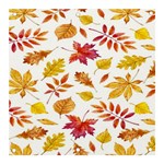 Watercolor-autumn-leaves-pattern-vector Banner and Sign 3  x 3 