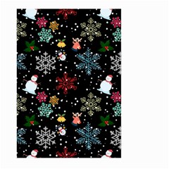 Christmas Thanksgiving Pattern Large Garden Flag (two Sides) by Ravend