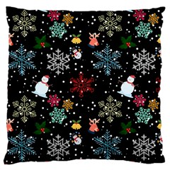 Christmas Thanksgiving Pattern Large Cushion Case (two Sides)