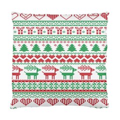 Scandinavian-nordic-christmas-seamless-pattern-vector Standard Cushion Case (one Side) by nateshop