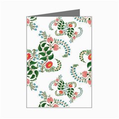 Background Pattern Texture Design Mini Greeting Card