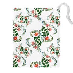 Background Pattern Texture Design Drawstring Pouch (5xl) by Ravend