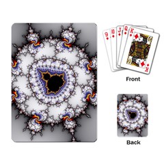 Mandelbrot Fractal Background Template Circle Playing Cards Single Design (rectangle) by danenraven