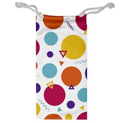 Background Polka Dot Jewelry Bag by Ravend