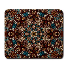 Vintage Vibes Mandala  Large Mousepad by ConteMonfrey