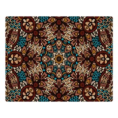 Vintage Vibes Mandala  Double Sided Flano Blanket (large)  by ConteMonfrey