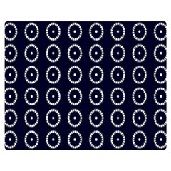 Sharp Circles Double Sided Flano Blanket (medium)  by ConteMonfrey