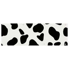 Black And White Spots Banner And Sign 9  X 3  by ConteMonfrey