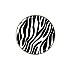 Zebra Vibes Animal Print Hat Clip Ball Marker by ConteMonfrey