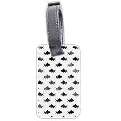 Cute Small Sharks  Luggage Tag (one Side)