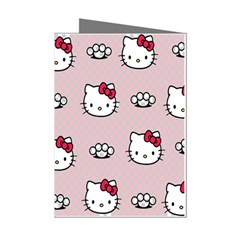 Hello Kitty Mini Greeting Cards (pkg Of 8) by nateshop
