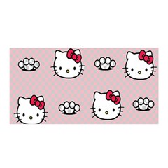 Hello Kitty Satin Wrap 35  X 70  by nateshop