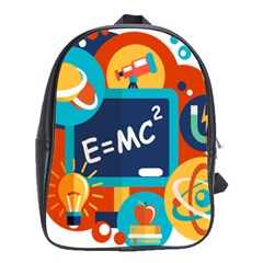 Natural Science Physics Laboratory Formula School Bag (large) by danenraven