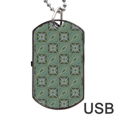 Batik-tradisional Dog Tag Usb Flash (one Side) by nateshop