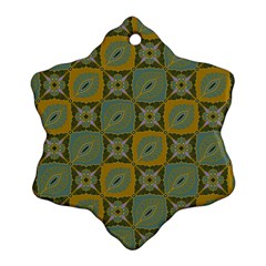 Batik-tradisional-01 Ornament (snowflake) by nateshop